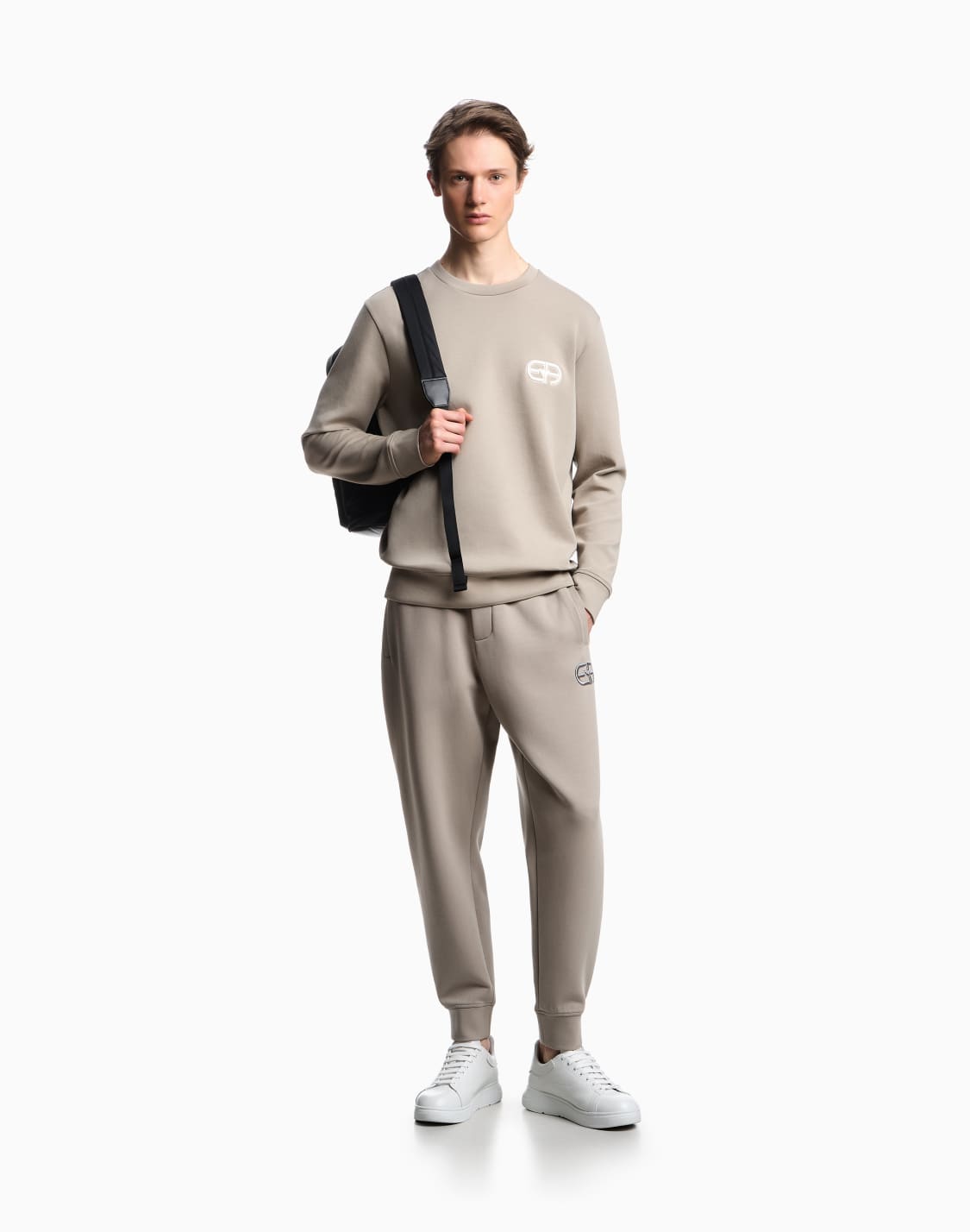 double-jersey-joggers-with-embossed-embroidered-ea-logo-beige--emporio-armani