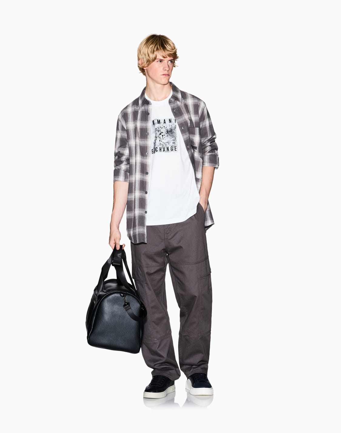 regular-fit-check-pattern-shirt-brown--armani-exchange