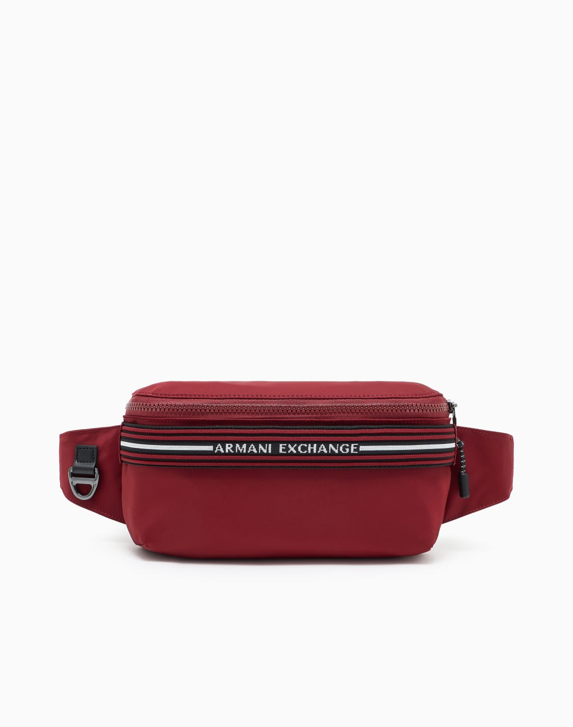 logo-stripe-pouch-burdeos--armani-exchange