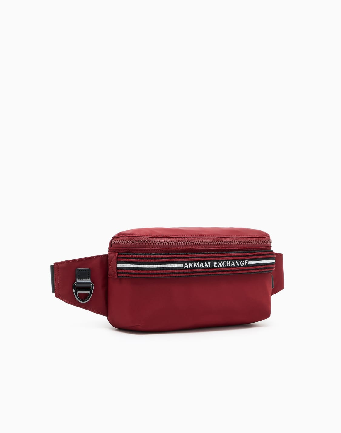 logo-stripe-pouch-burdeos--armani-exchange