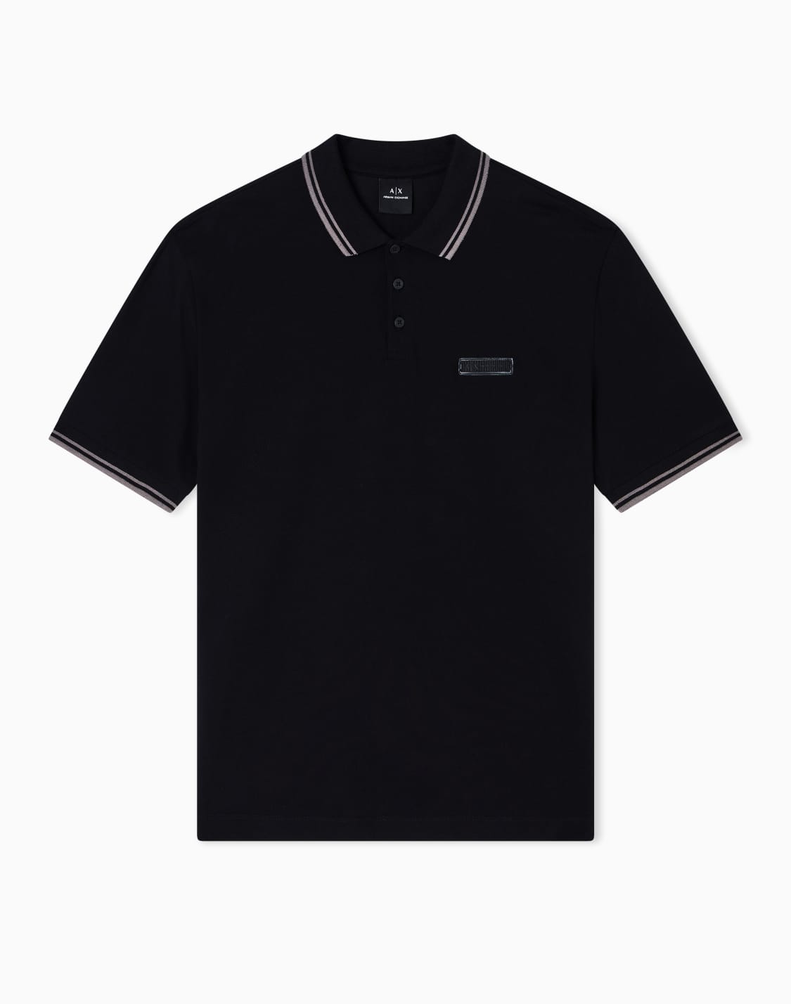 polo-shirts-black--armani-exchange