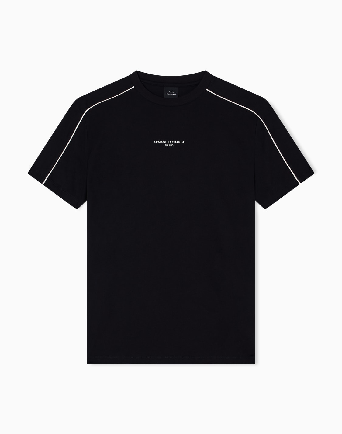 t-shirt-coupe-rgulire-avec-passepoil-contrast-noir--armani-exchange