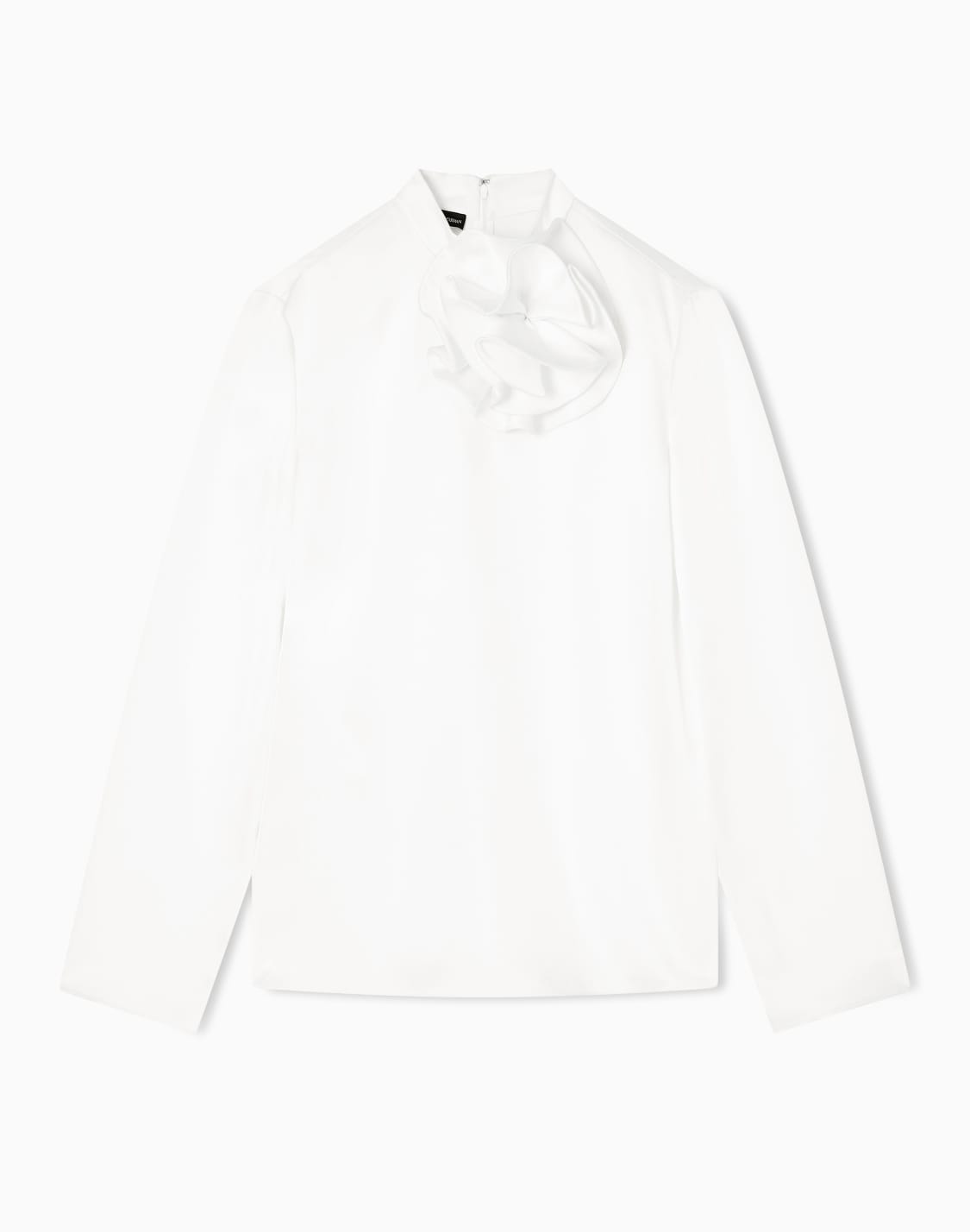 blouse-with-satin-flower-detail-white--emporio-armani