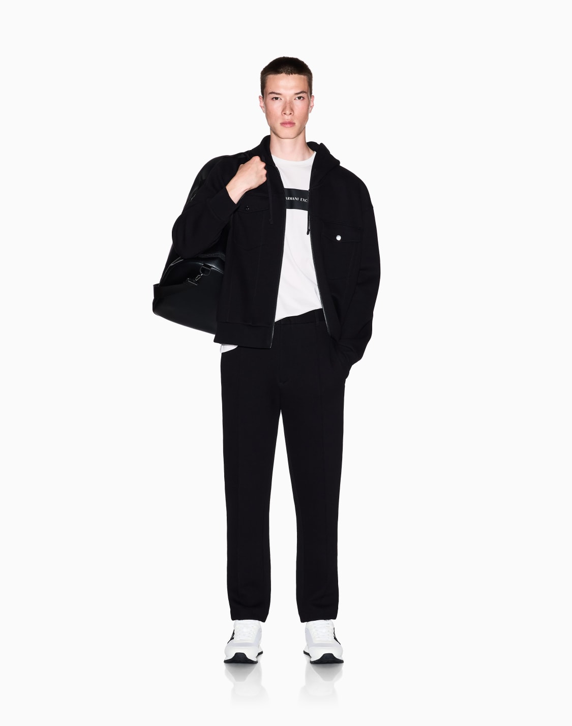 pique-trousers-black--armani-exchange