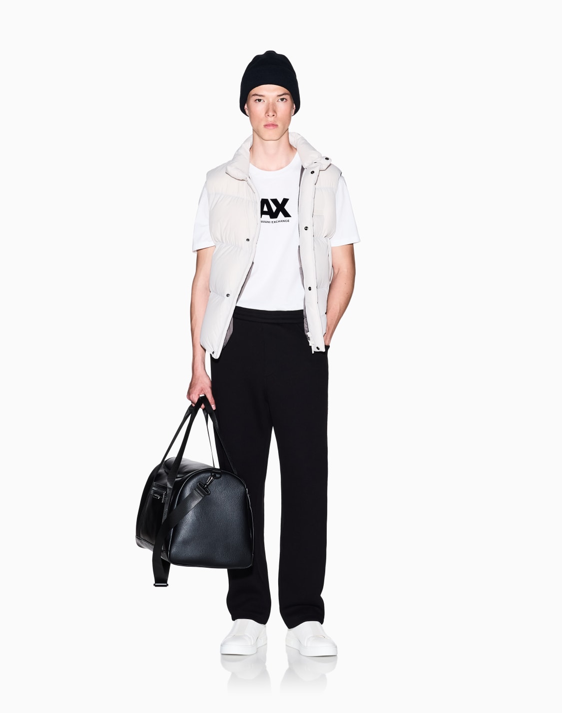 piqu-hose-aus-baumwollmischung-schwarz--armani-exchange