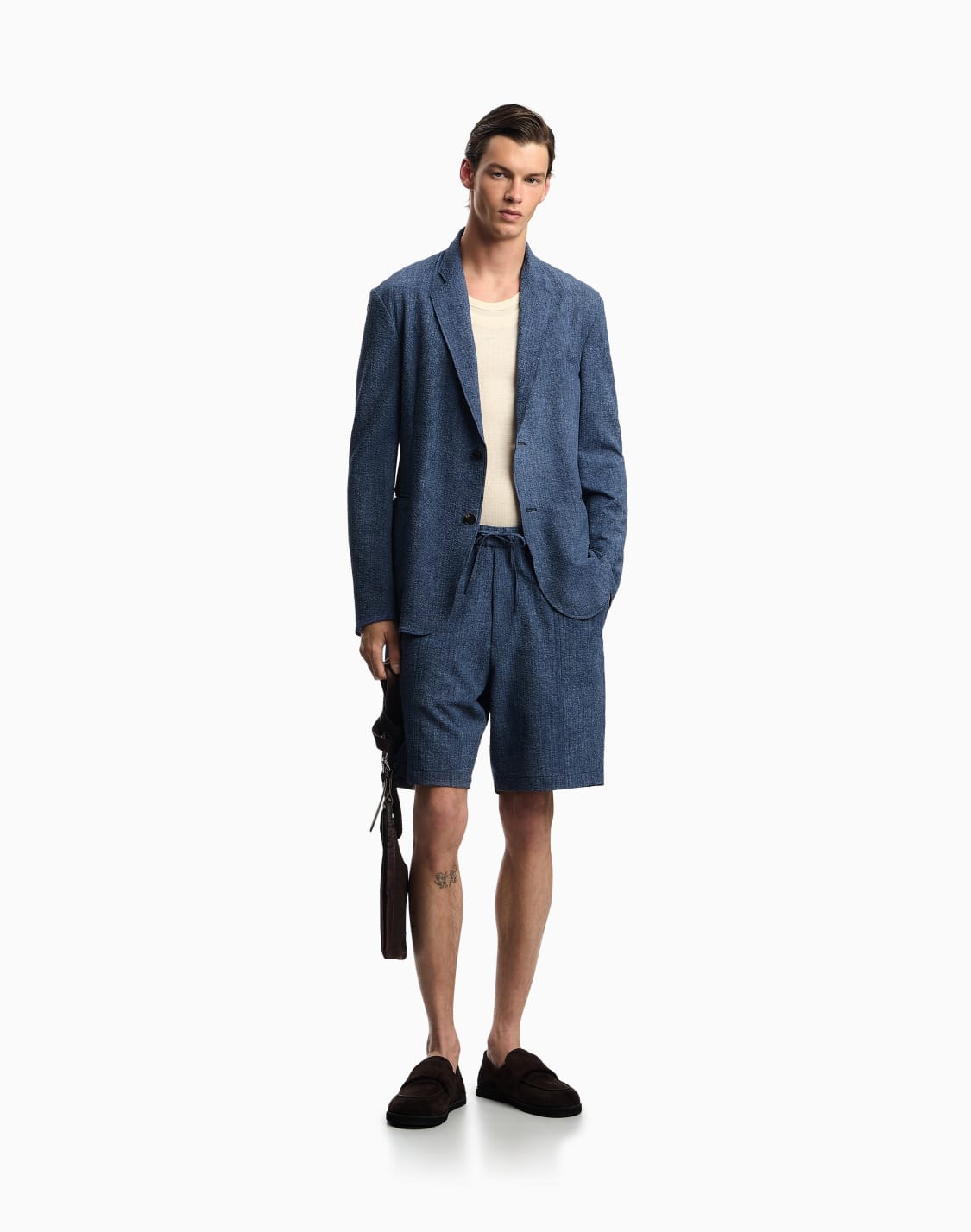 drawstring-bermuda-shorts-in-printed-seersucker-fabric-blue--emporio-armani