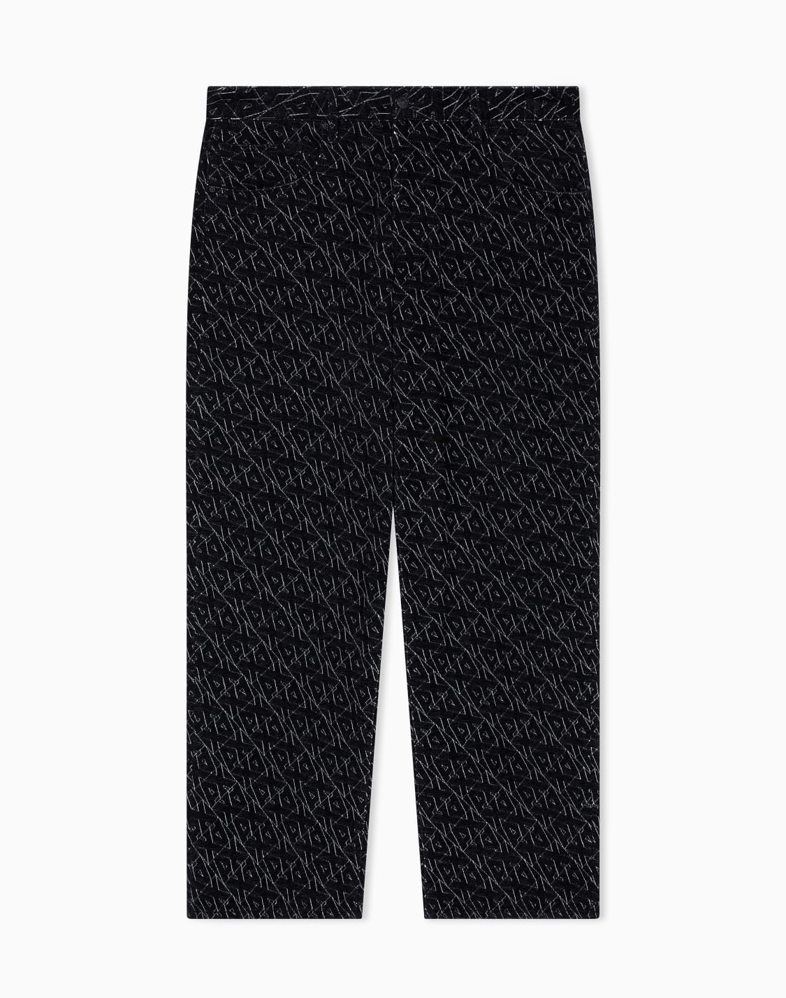 オルオバジャカドロゴ-バギデニムパンツ-ブラック--armani-exchange