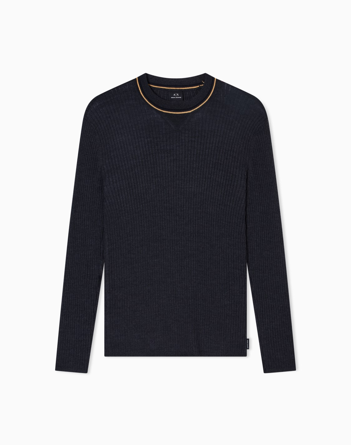 crew-neck-sweater-with-contrasting-profile-grey--armani-exchange