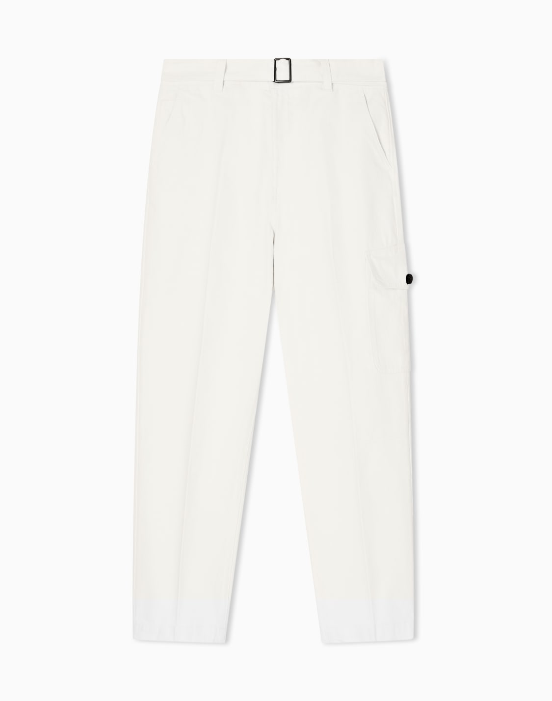 denim-effect-twill-cargo-trousers-with-belt-white--emporio-armani