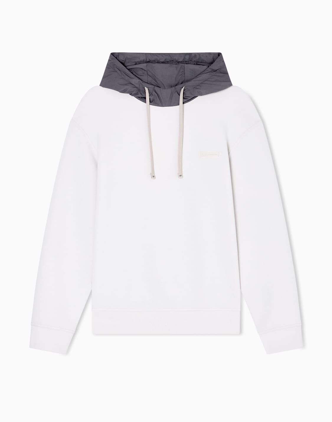 hoodies-white--armani-exchange