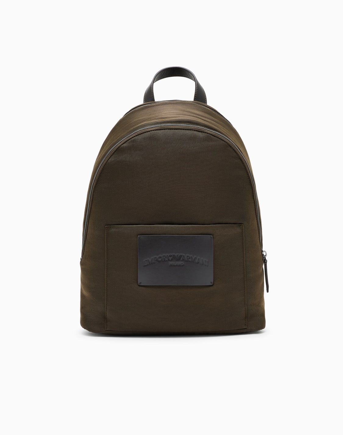 runder-rucksack-aus-gepolstertem-nylon-grn--emporio-armani