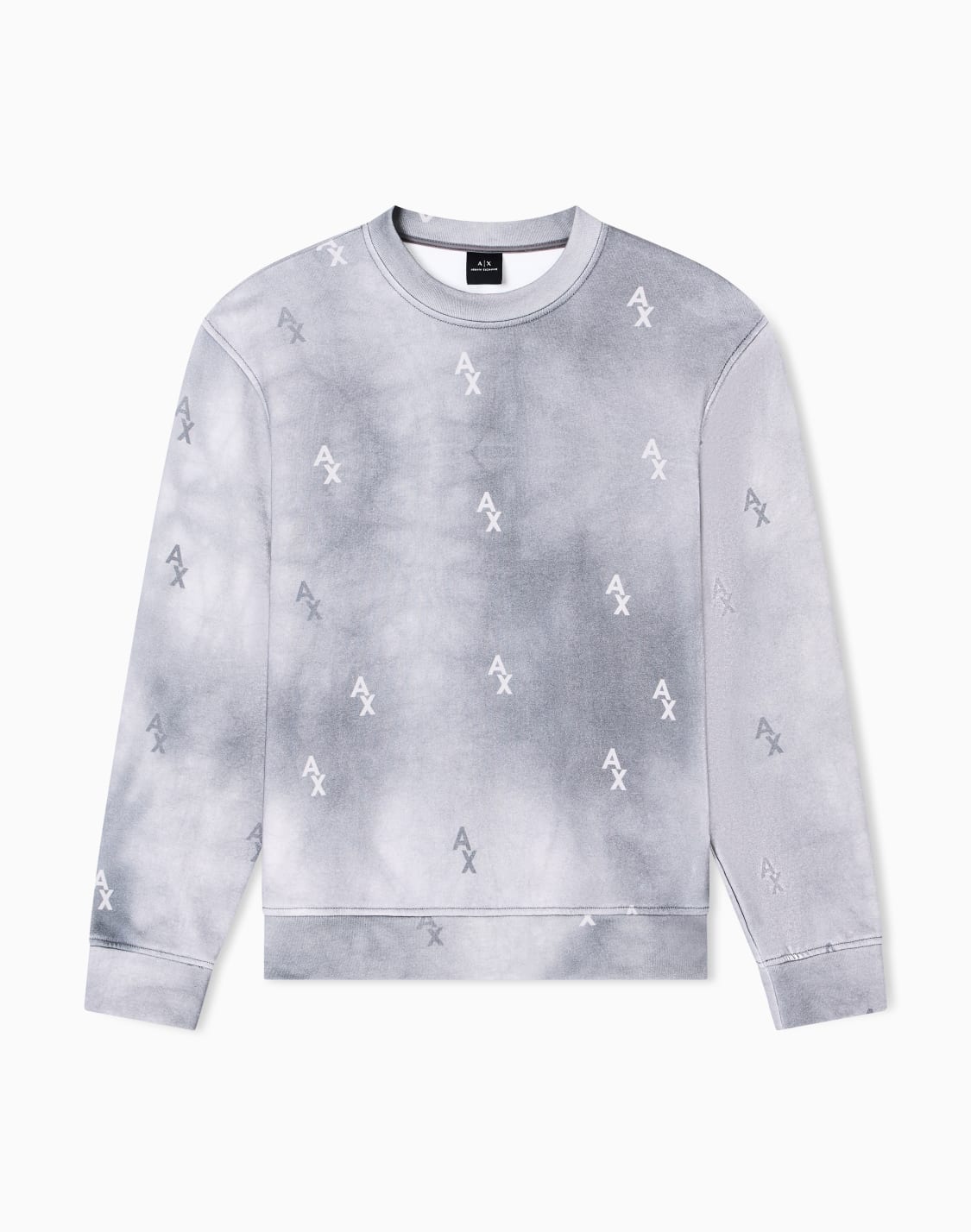 sweatshirts-ohne-kapuze-grau--armani-exchange