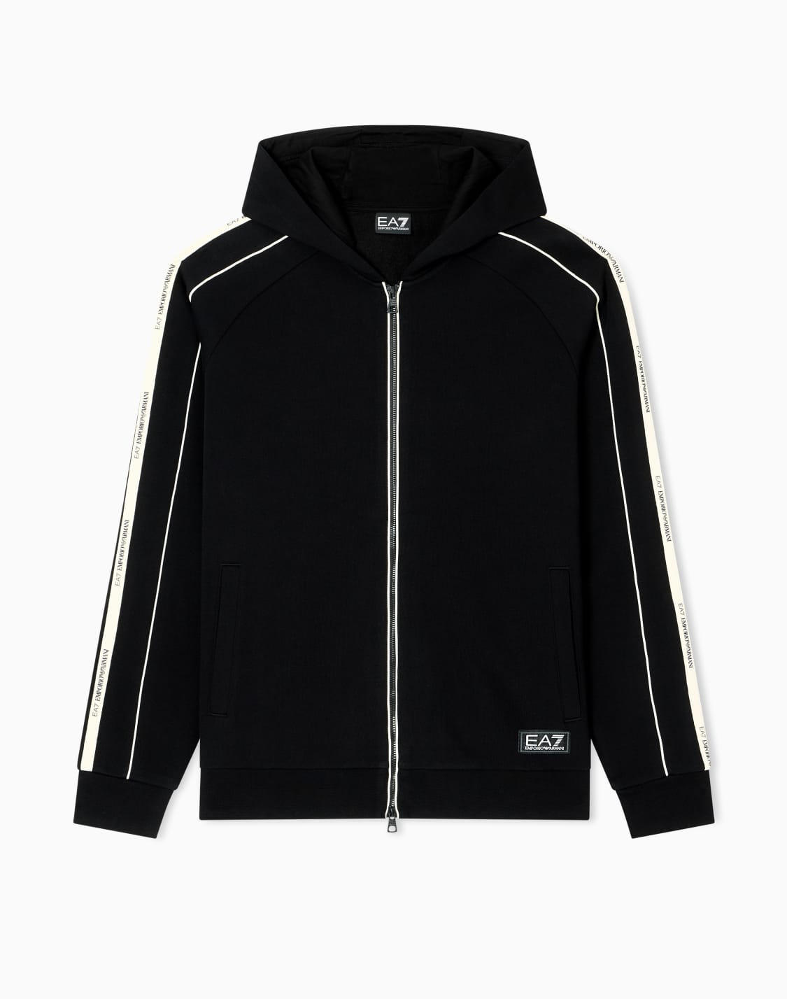 felpa-con-cappuccio-e-zip-logo-series-in-misto-cotone-nero--ea7