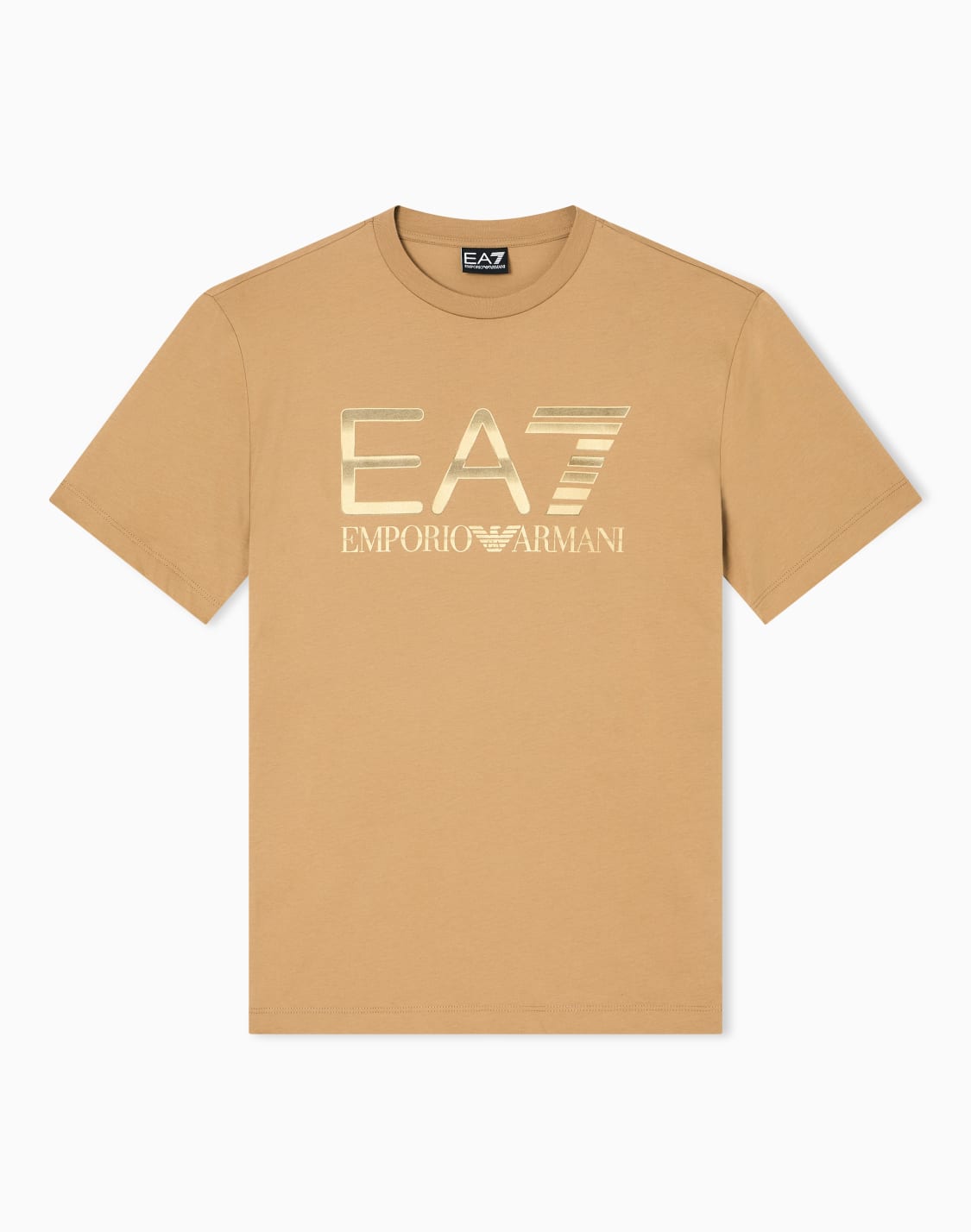 t-shirt-logo-series-in-cotone-con-maxi-logo-beige--ea7