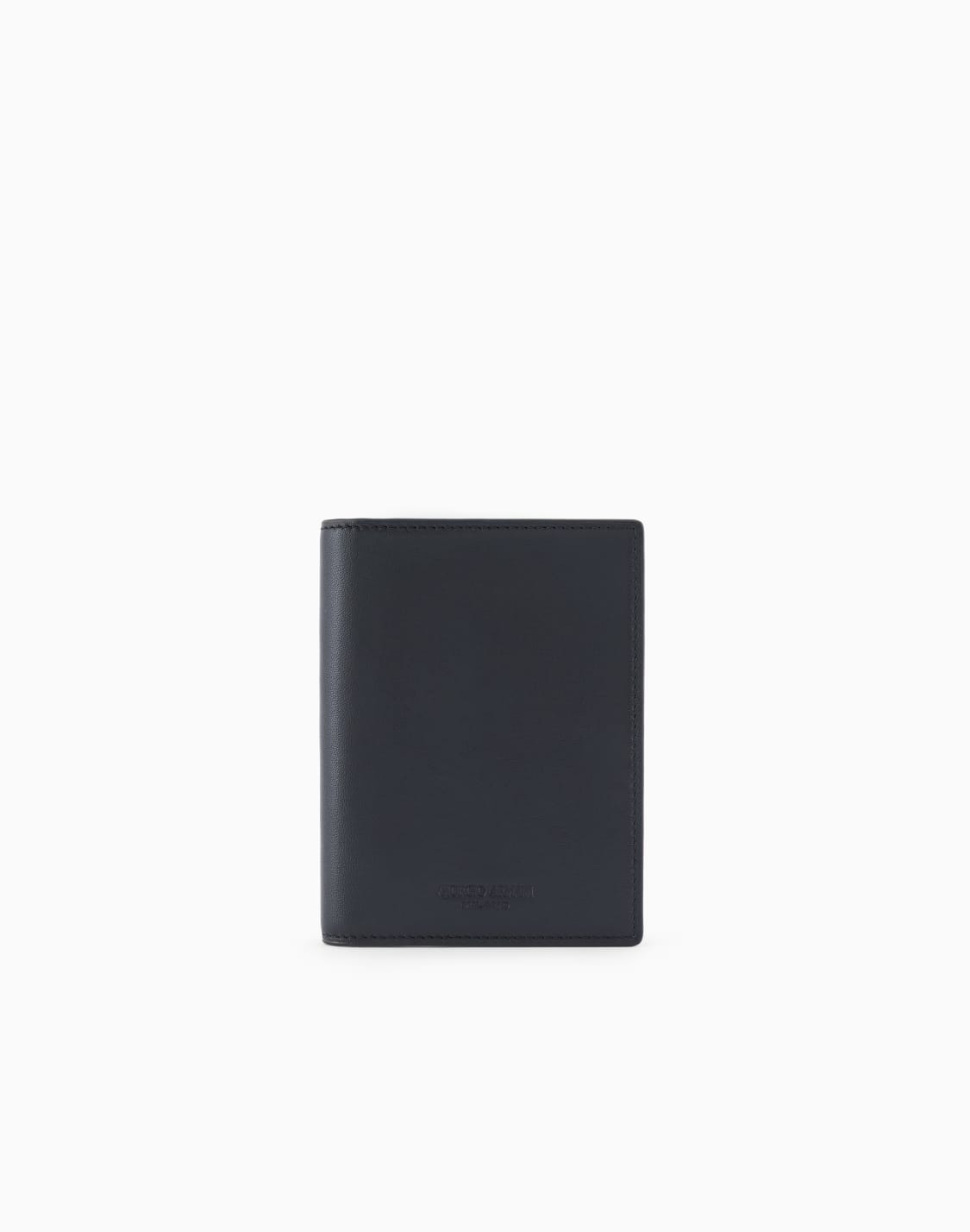 funda-plegable-de-napa-para-pasaporte-azul--giorgio-armani