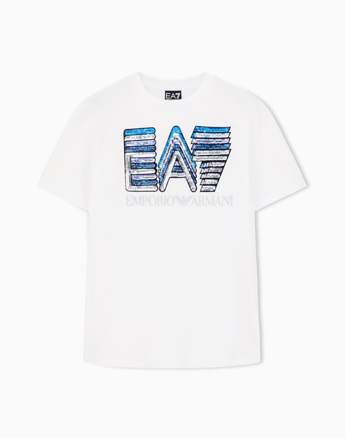 logo-series-jersey-t-shirt-with-colourful-sequins-white--ea7