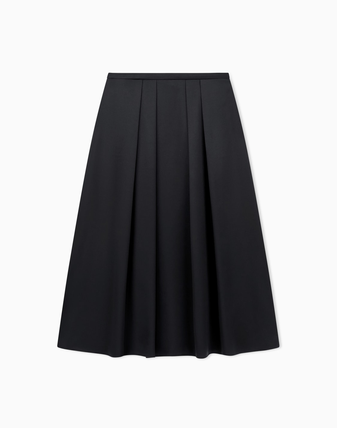 falda-plisada-en-crep-de-satn-cpsula-san-valentn-negro--emporio-armani