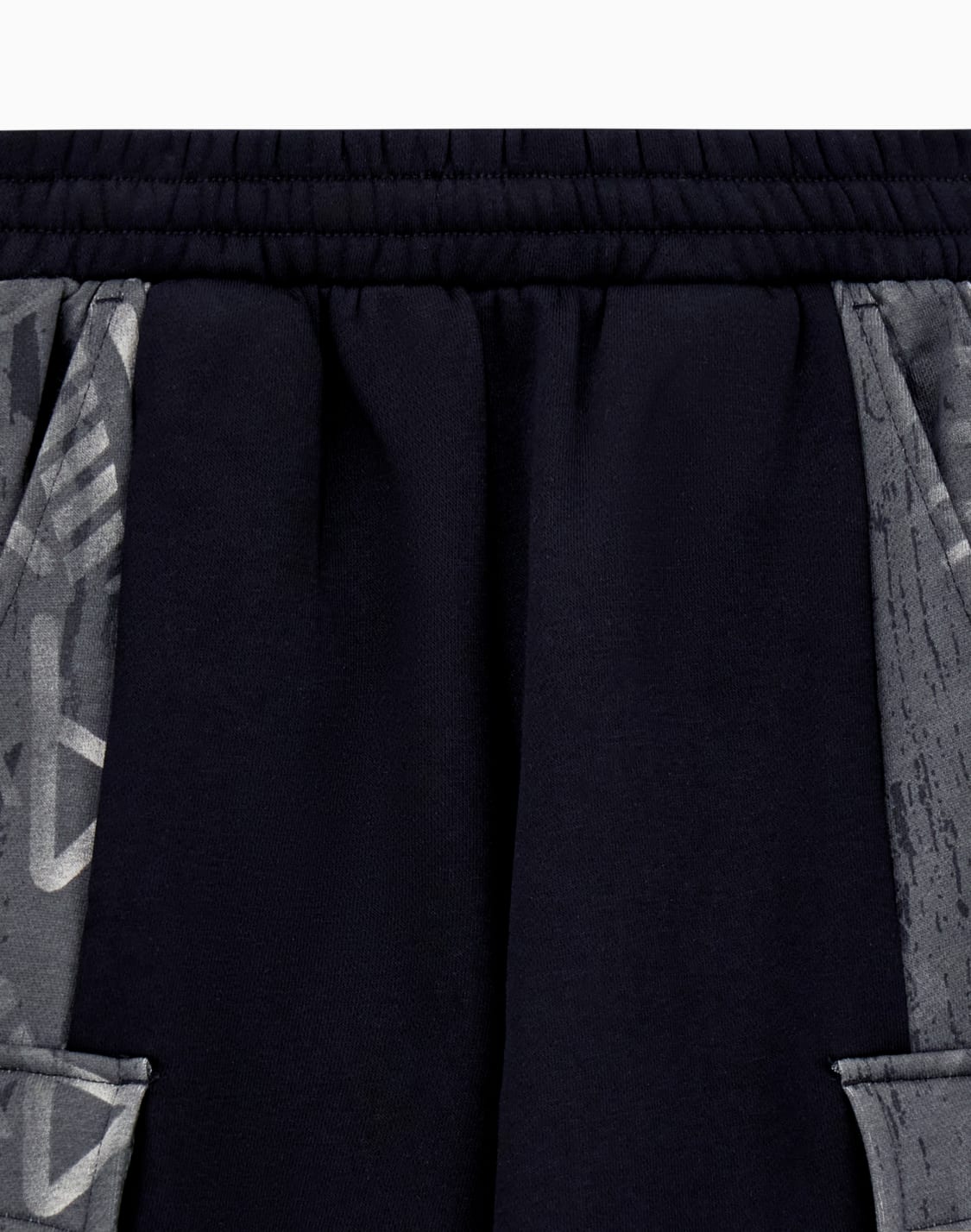 visibility-boy-cotton-blend-cargo-trousers-black--ea7