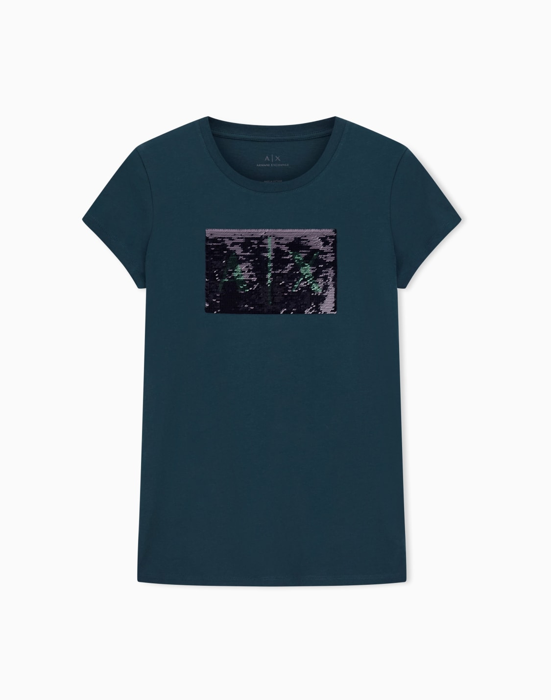 slim-fit-t-shirt-in-stretch-cotton-jersey-green--armani-exchange