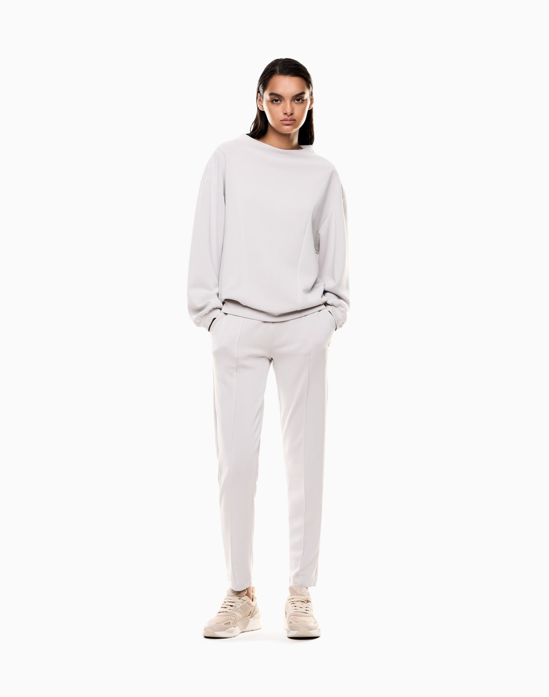 pantalones-de-chndal-de-interlock-de-mezcla-de-modal-elstico-core-lady-celeste--ea7