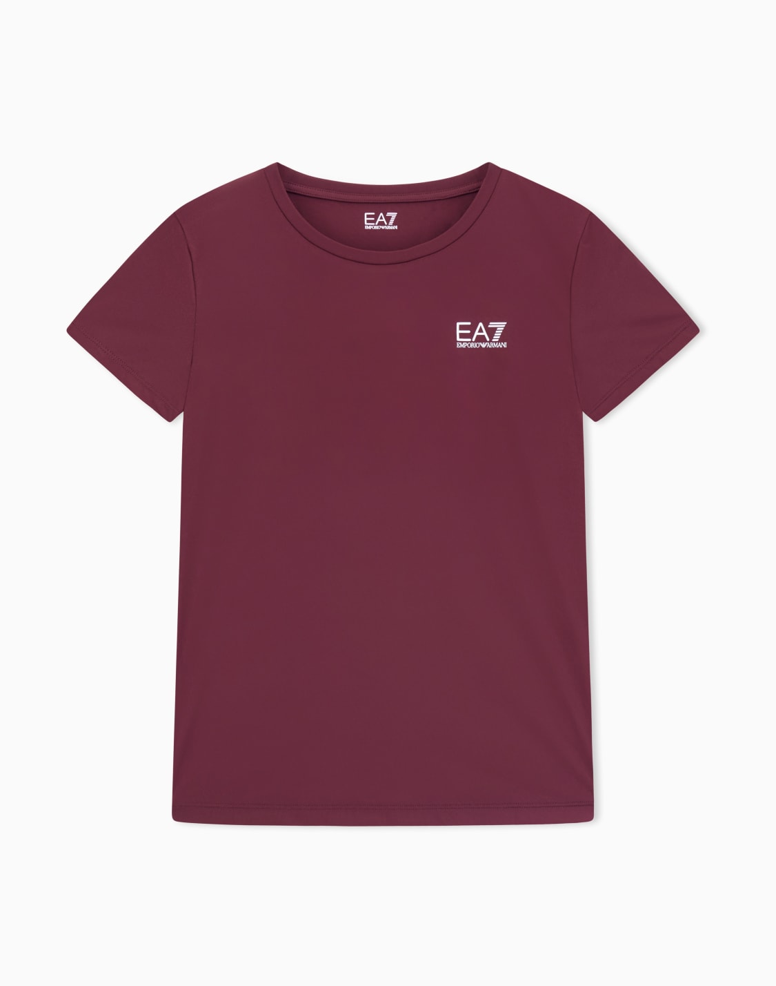 dynamic-athlete-t-shirt-in-vigor7-technical-fabric-burgundy--ea7