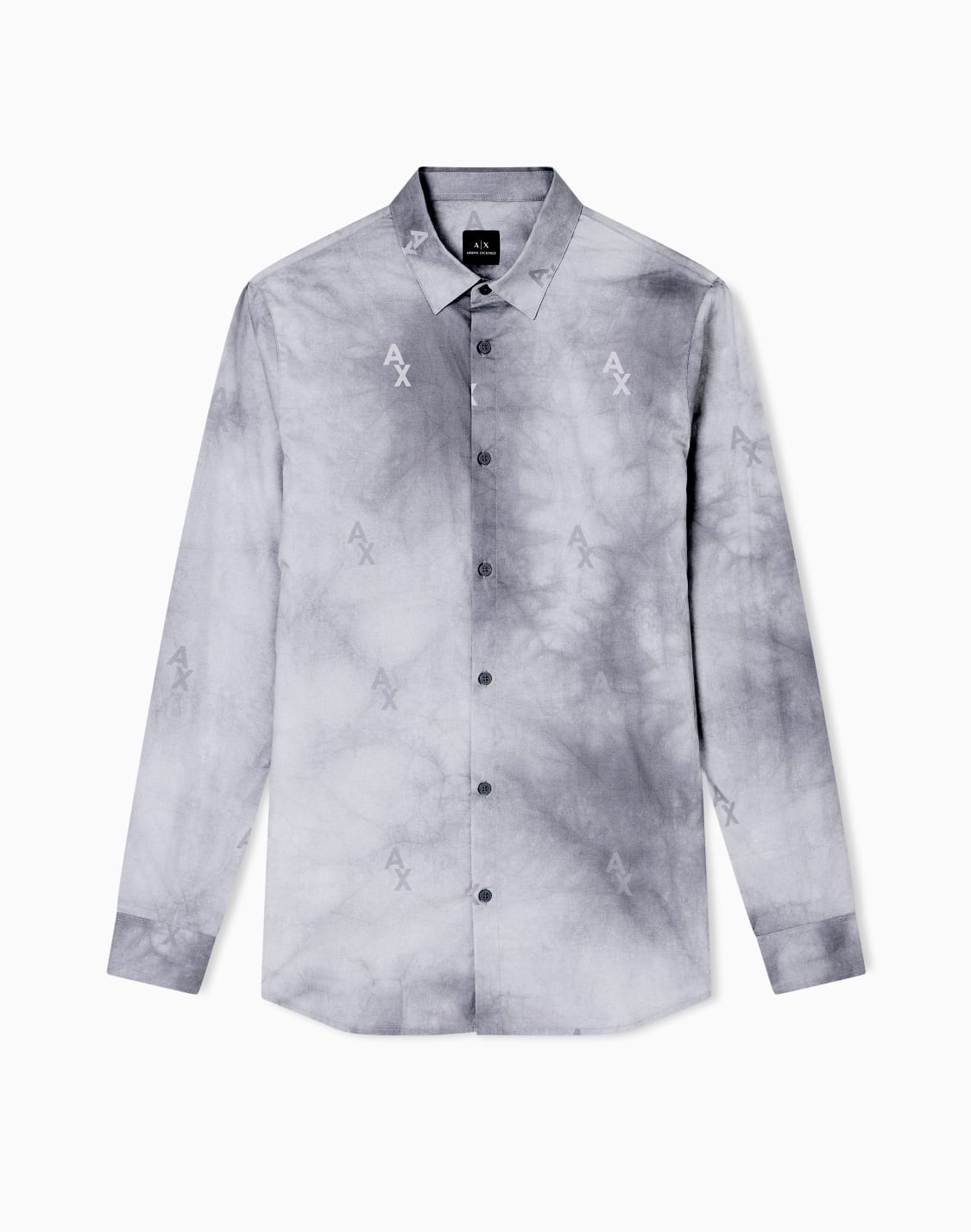 casual-shirts-grey--armani-exchange