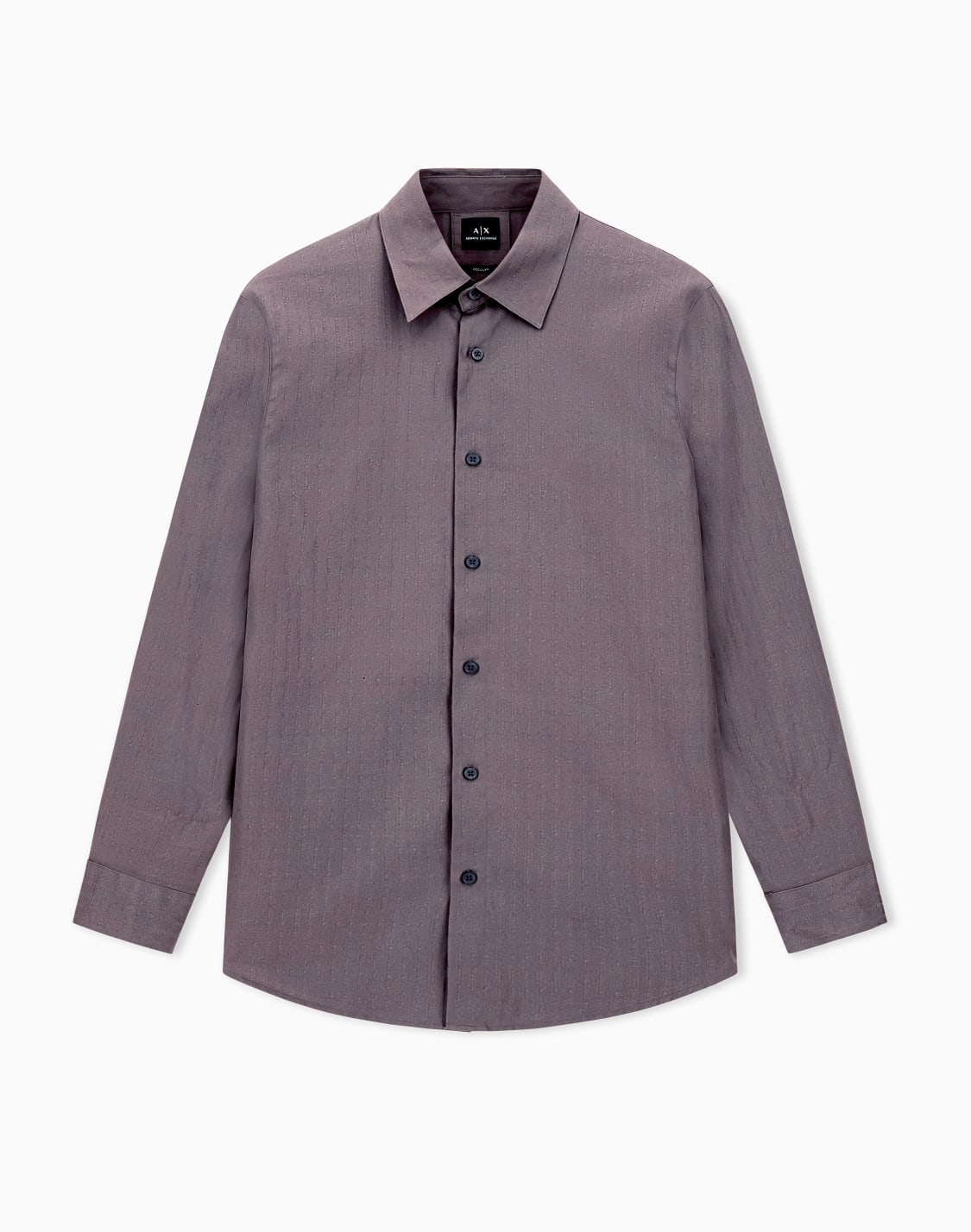 jacquard-baumwollhemd-im-regular-fit-grau--armani-exchange