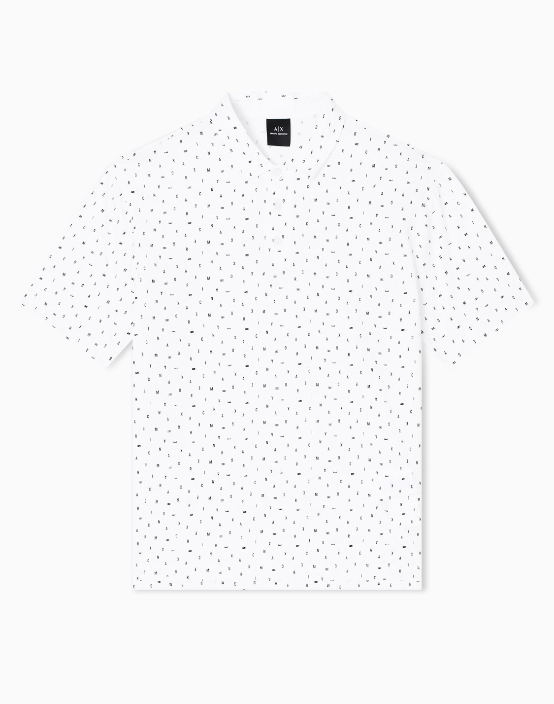 poloshirt-im-regular-fit-mit-schriftzugmuster-wei--armani-exchange