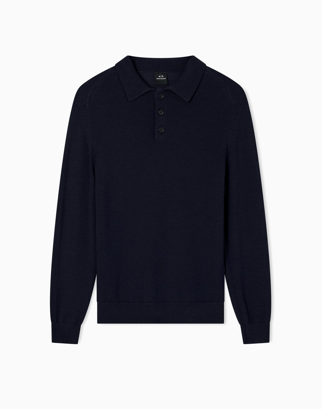 knitted-polo-shirts-navy_blue--armani-exchange