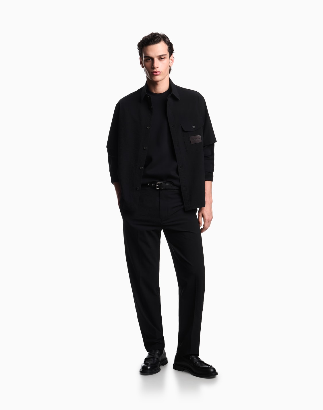 asv-double-jersey-sweatshirt-with-pocket-and-logo-patch-black--emporio-armani