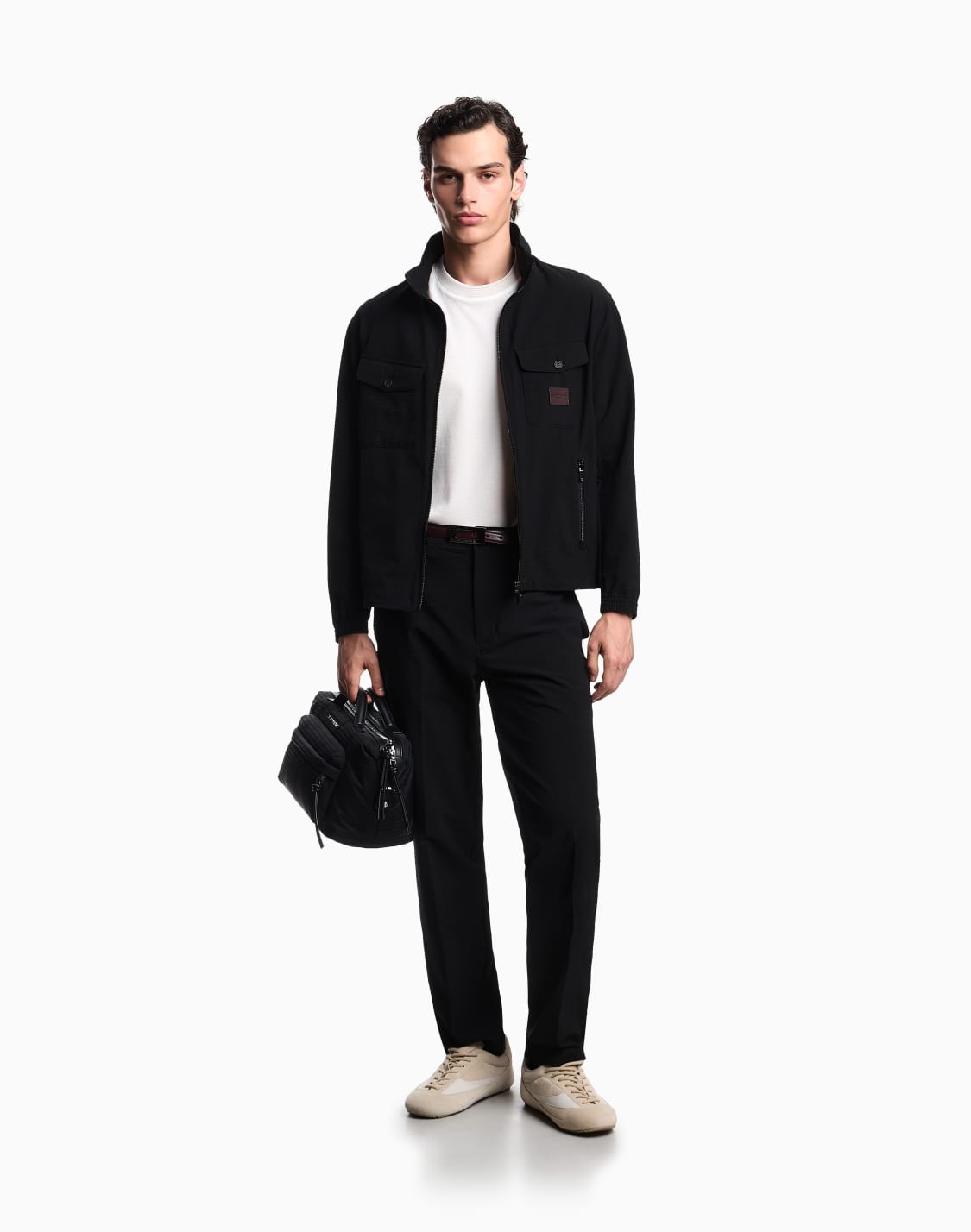 nylon-seersucker-full-zip-blouson-black--emporio-armani