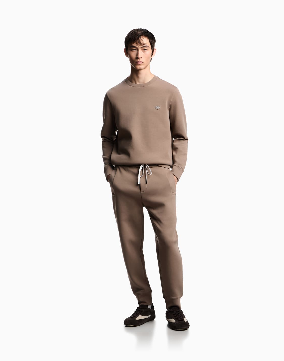 double-jersey-sweatshirt-with-micro-logo-patch-beige--emporio-armani