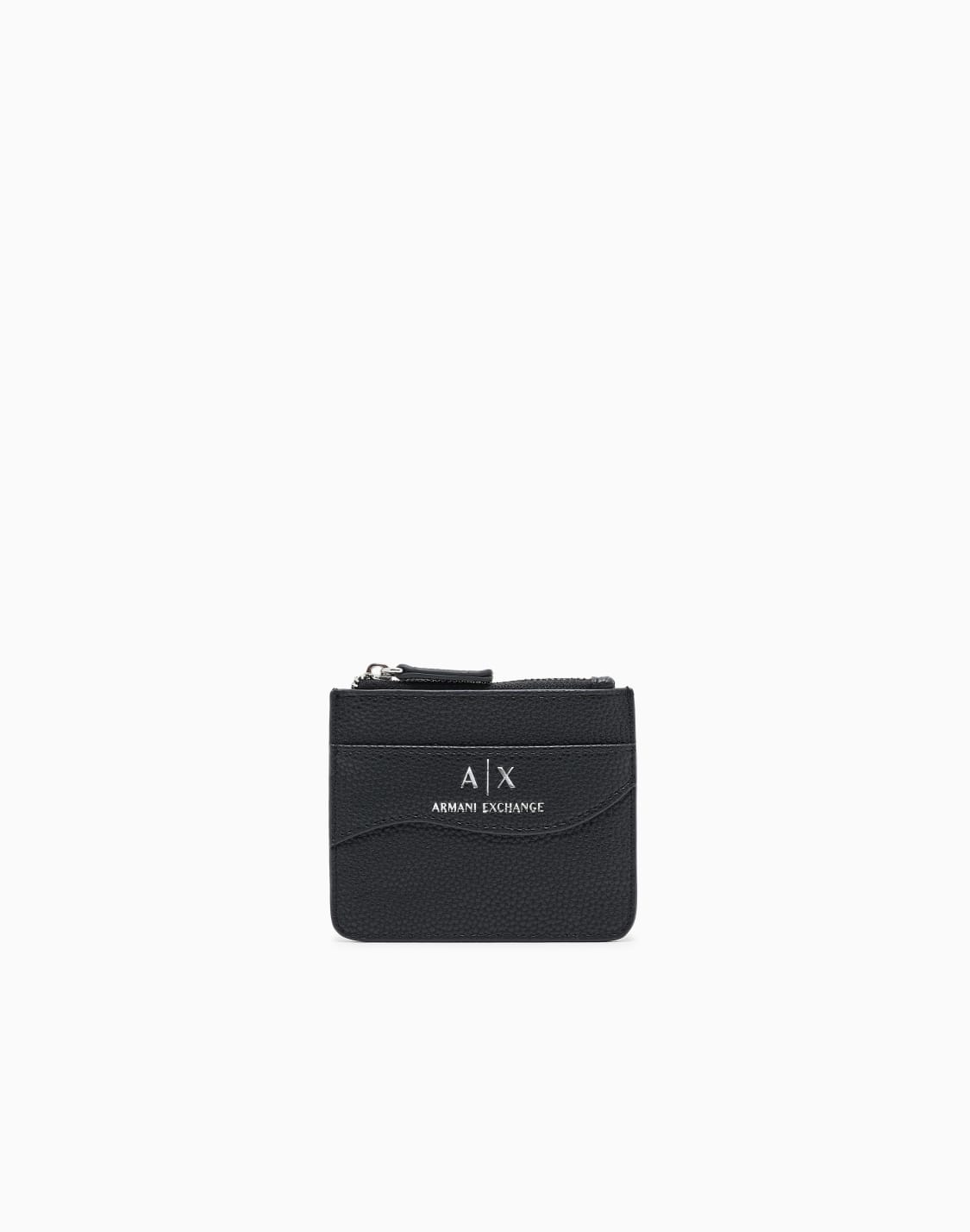 kartenhalter-mit-reiverschlussfach-schwarz--armani-exchange