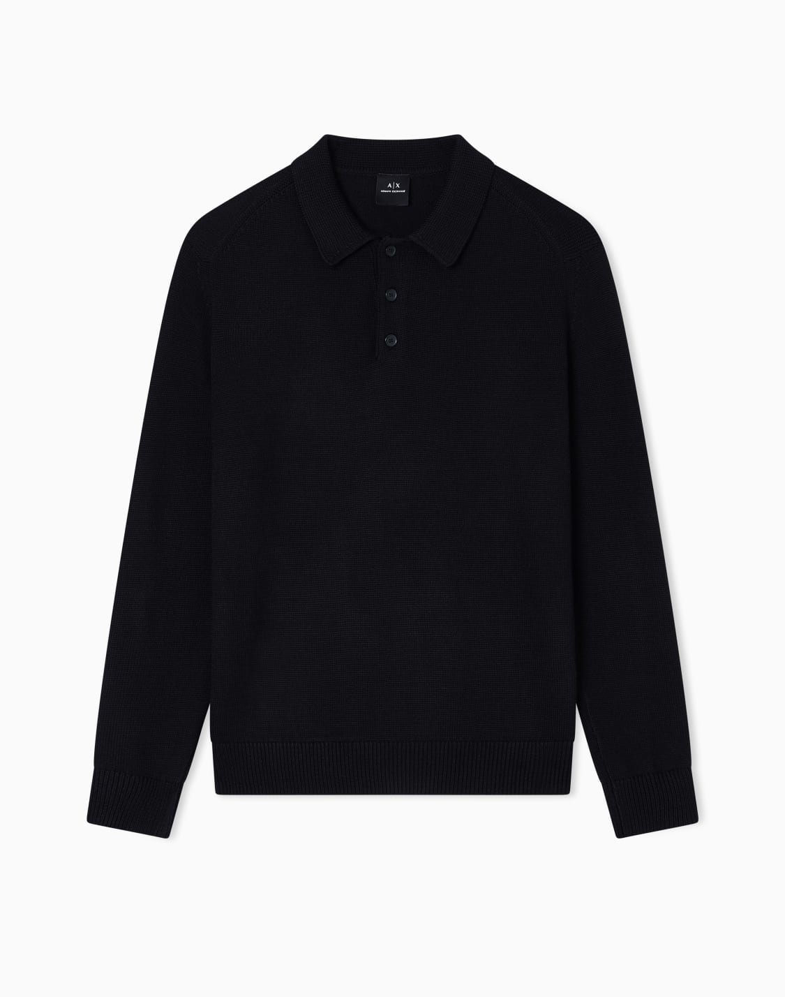 knitted-polo-shirts-black--armani-exchange