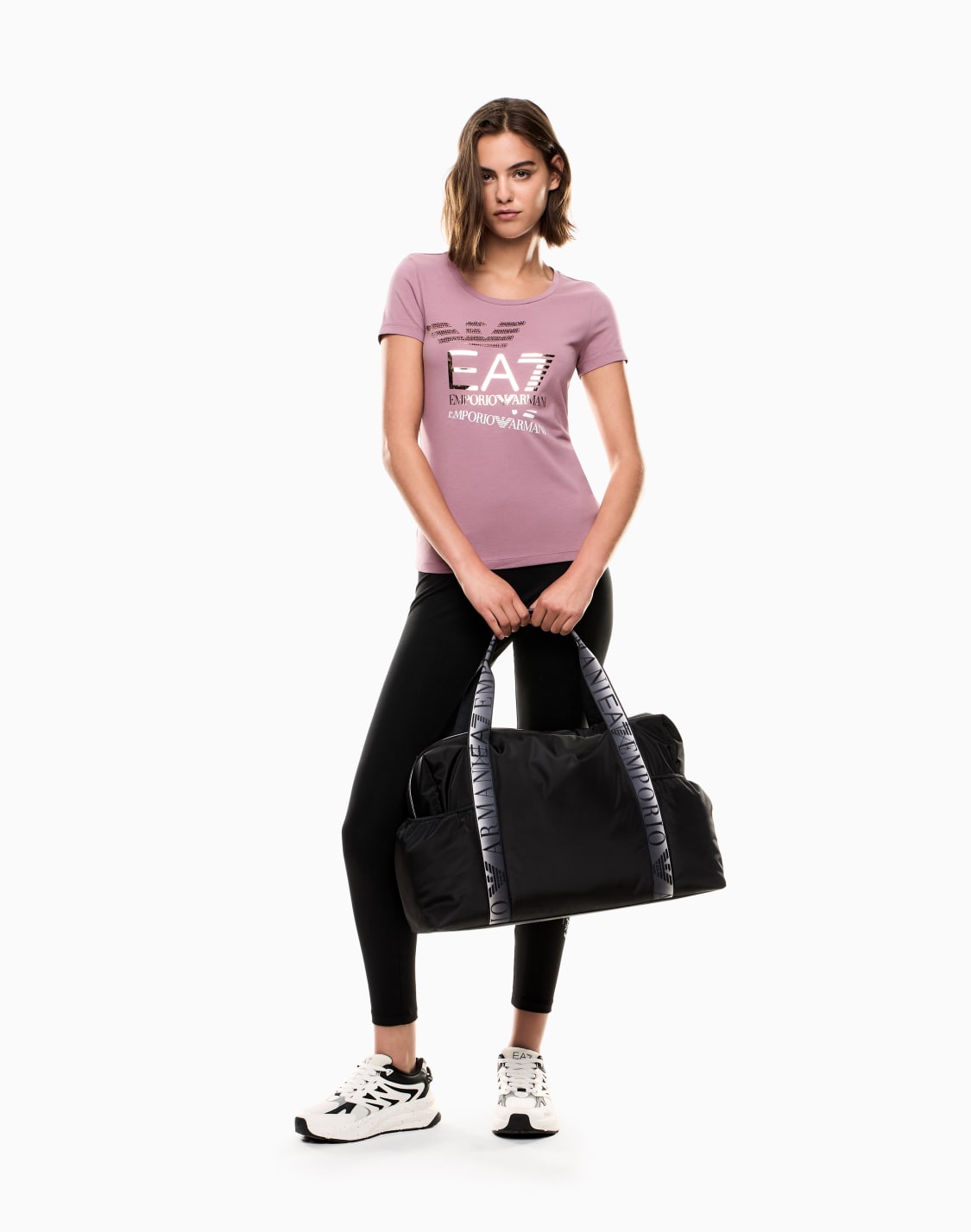 logo-series-クルネックtシャツ-ストレッチコットン-プリント-ピンク--ea7