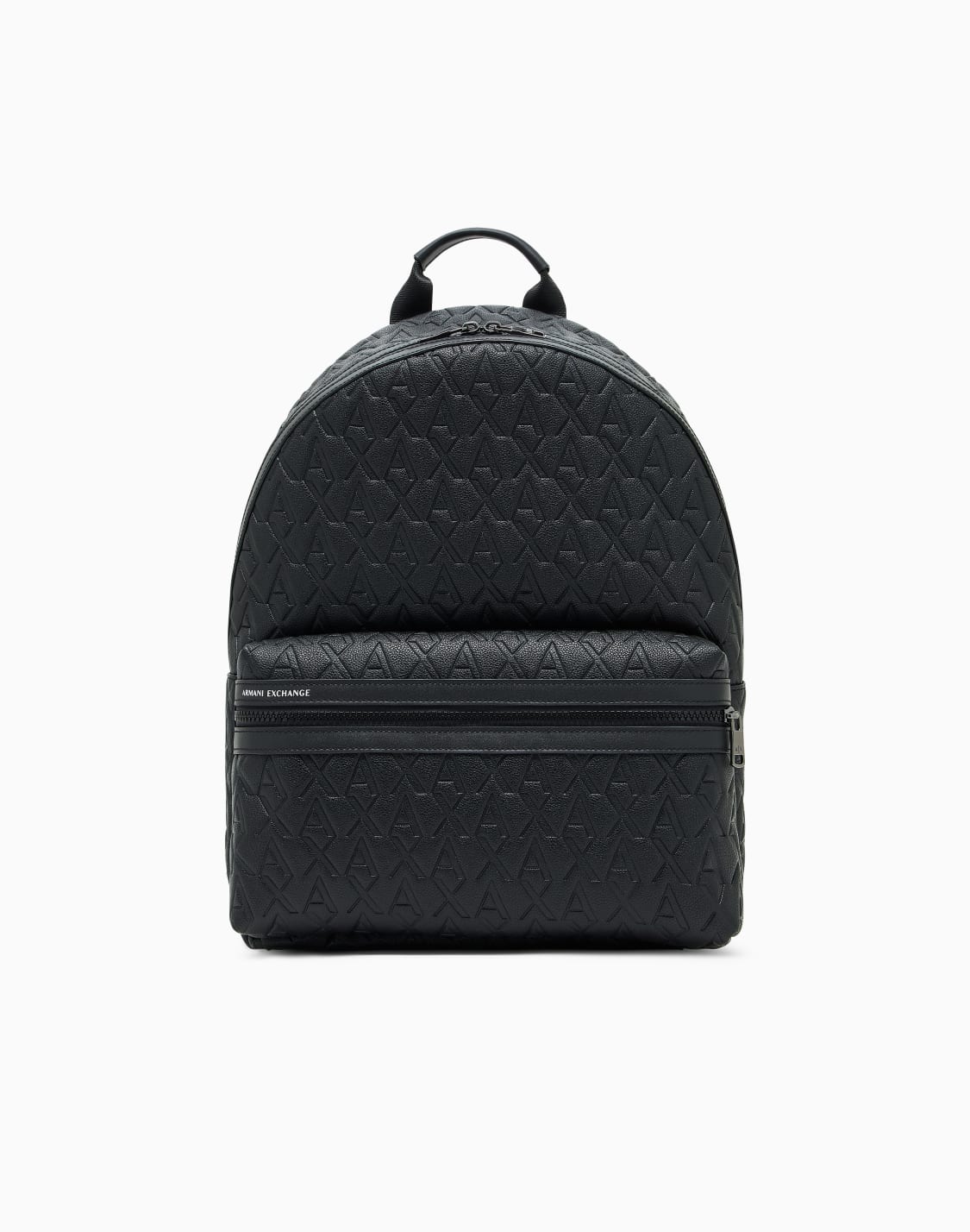 asv-rucksack-aus-recyceltem-stoff-mit-allover-logo-schwarz--armani-exchange
