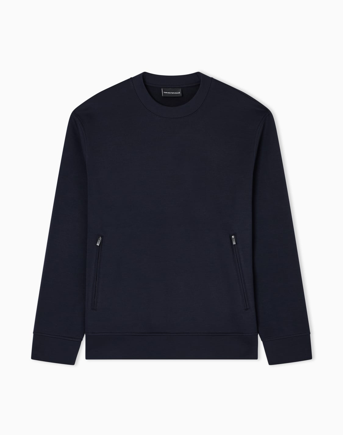 sweat-shirt-travel-essential-en-jersey-double-bleu-marine--emporio-armani