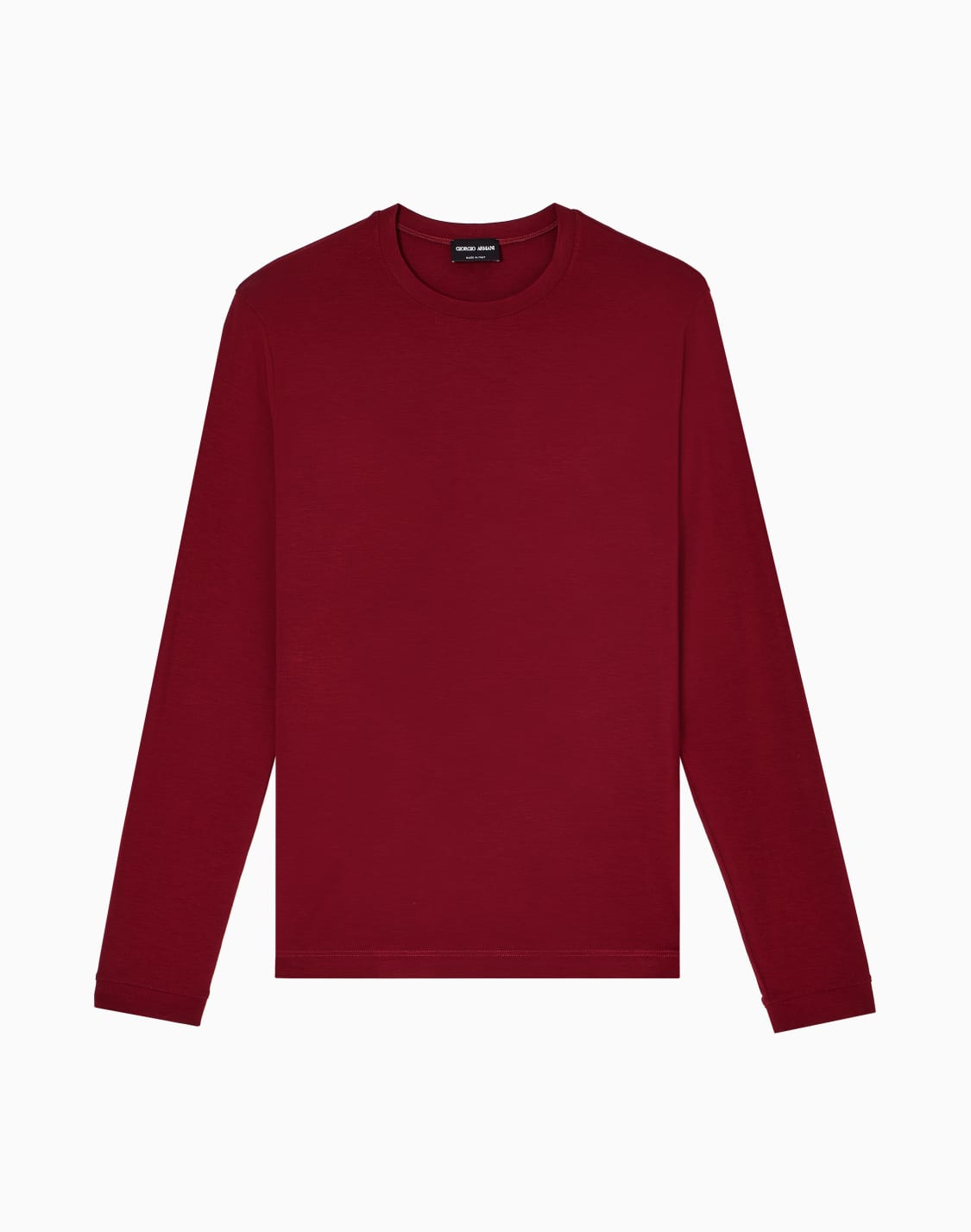 stretch-viscose-jersey-jumper-with-crew-neck-and-long-sleeves-red--giorgio-armani