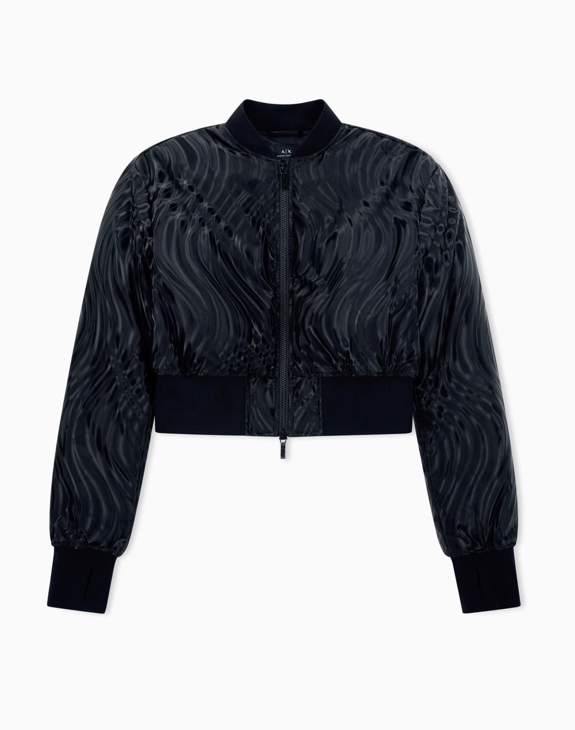 -short-bomber-jacket-with-embossed-pattern-black--armani-exchange