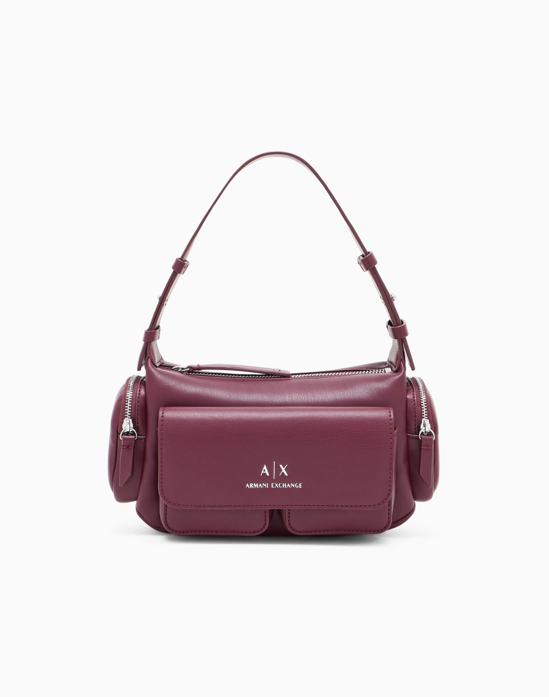 bolso-de-hombro-grande-con-bolsillos-laterales-burdeos--armani-exchange