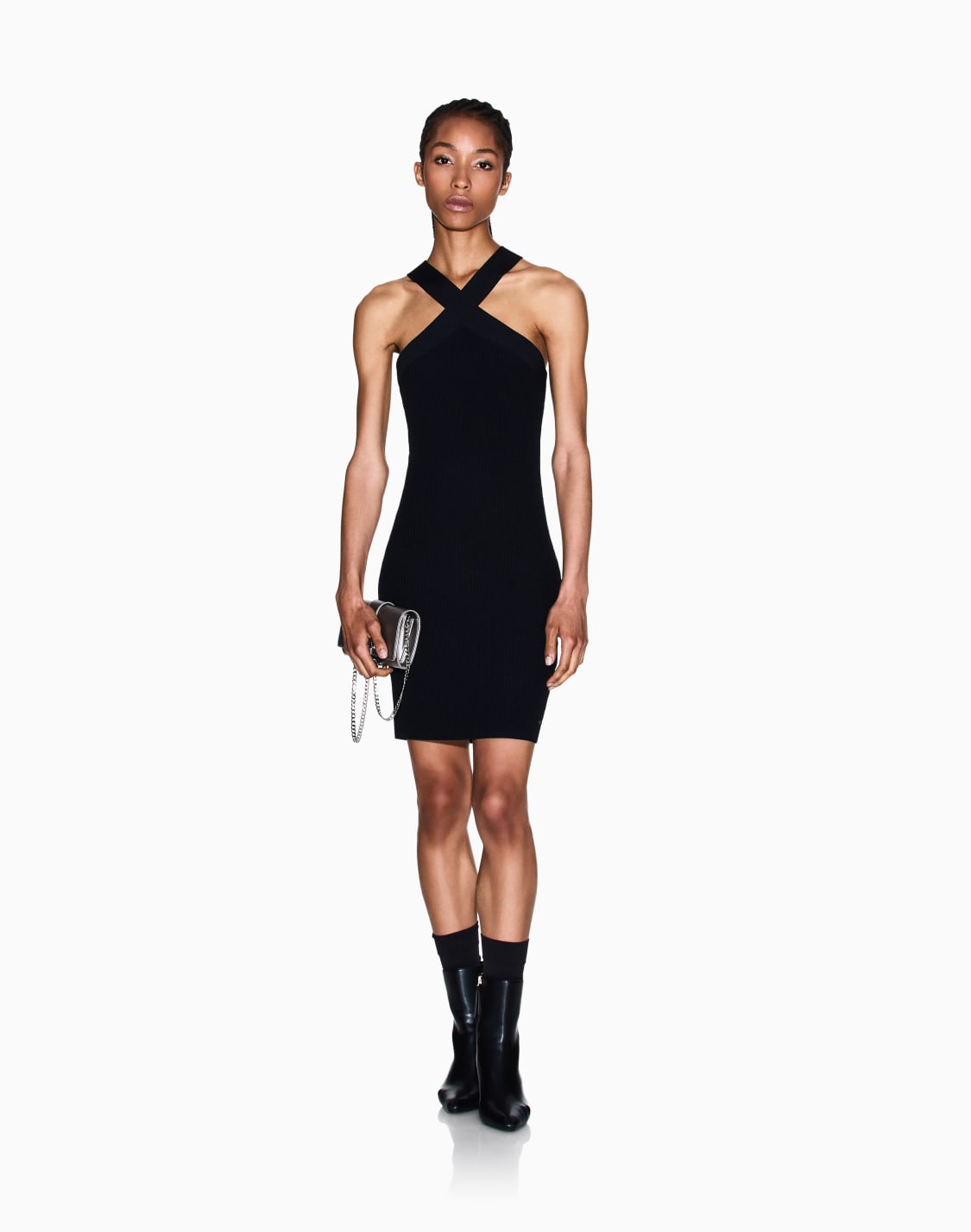 short-dresses-black--armani-exchange