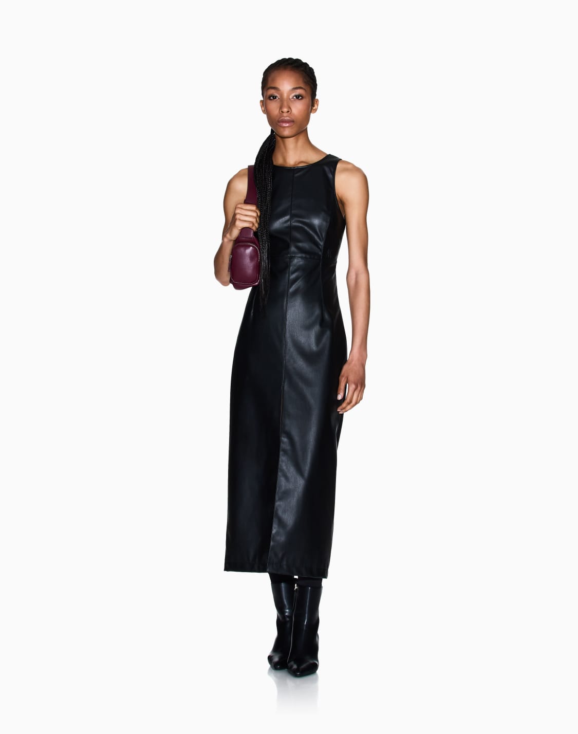 long-dresses-black--armani-exchange