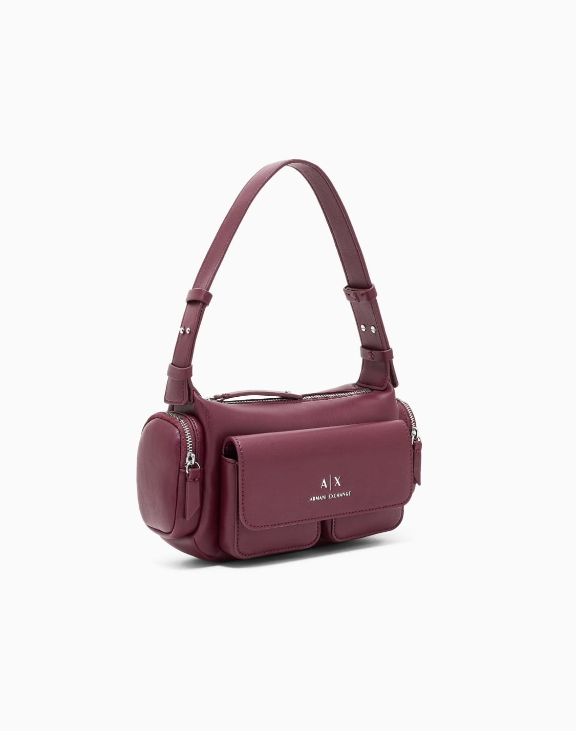 bolso-de-hombro-grande-con-bolsillos-laterales-burdeos--armani-exchange