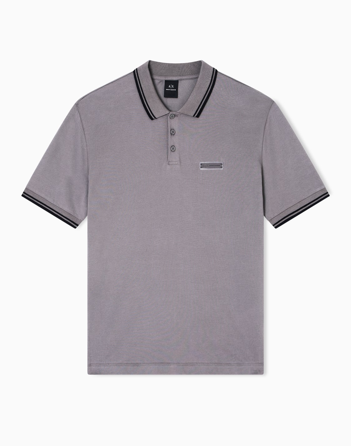 polo-shirts-grey--armani-exchange