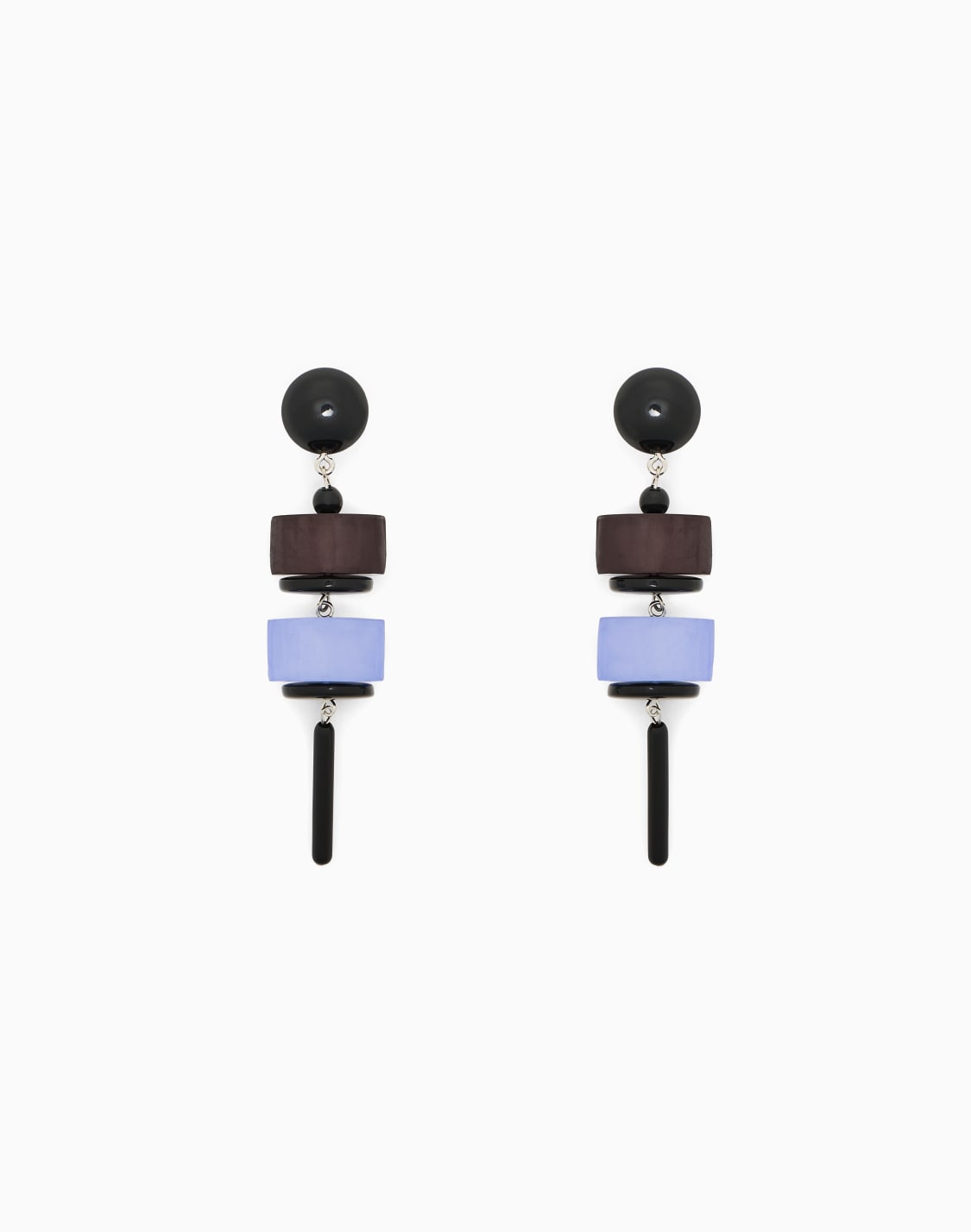grandes-boucles-doreilles-pendantes-avec-lments-gomtriques-gris--emporio-armani