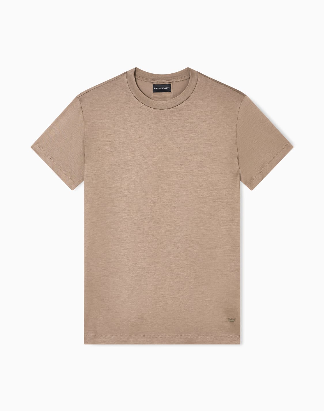 asv-lyocell-blend-jersey-t-shirt-with-micro-eagle-beige--emporio-armani