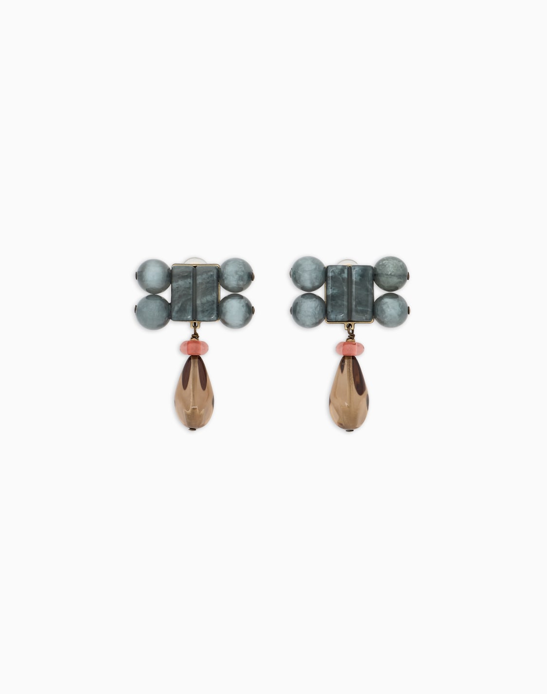 resin-and-quartz-clip-on-earrings-green--giorgio-armani
