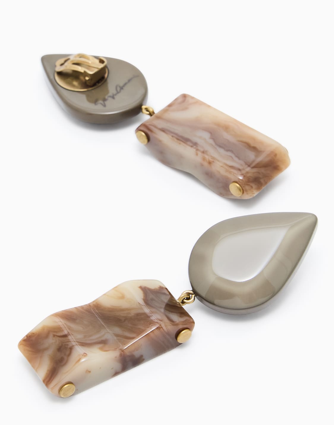 resin-clip-on-pendant-earrings-green--giorgio-armani