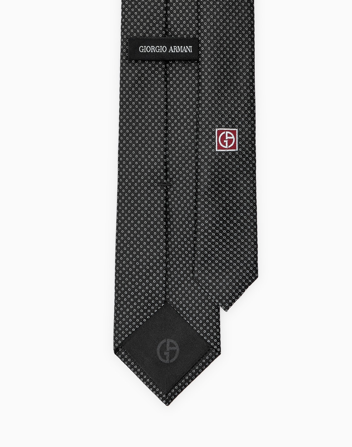 krawatte-aus-seide-gefertigt-aus-jacquard-stoff-mit-mikromuster-schwarz--giorgio-armani