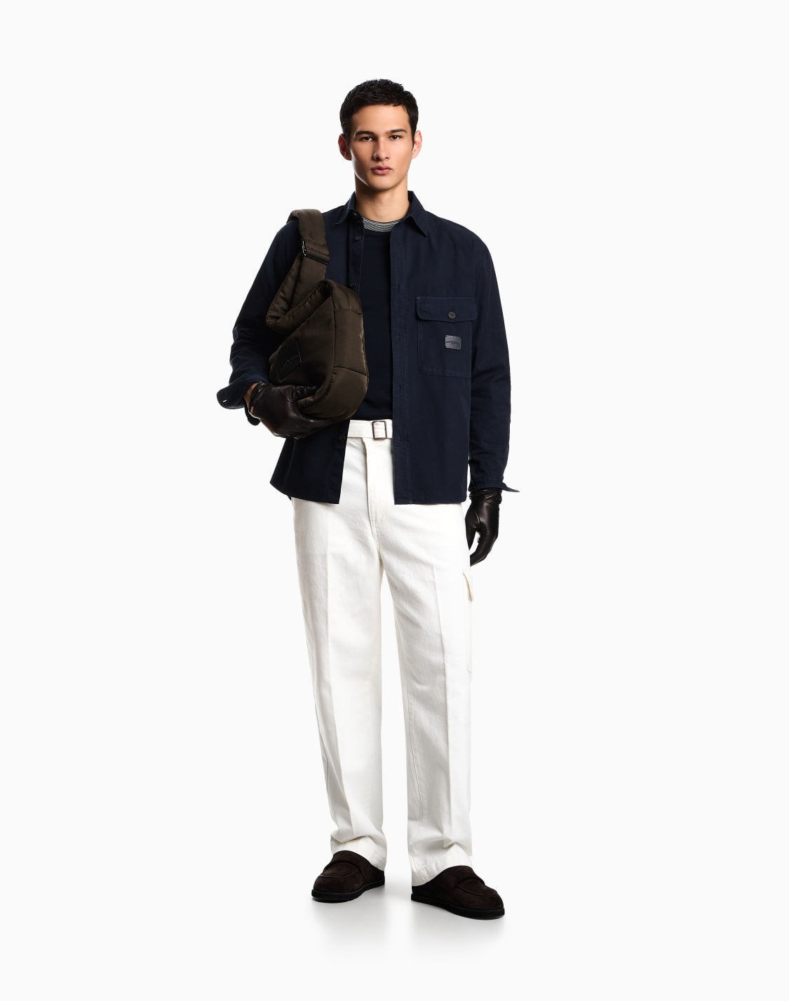 comfort-fit-shirt-with-washed-twill-pockets-navy-blue--emporio-armani